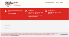 Desktop Screenshot of fahrradhaus-rinteln.com